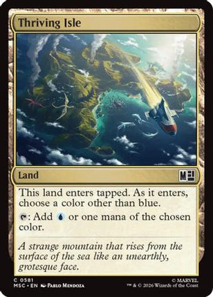 Thriving Isle (MSC-581) - Commander: Marvel Super Heroes Foil