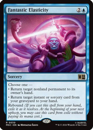 Fantastic Elasticity (MSC-030) - Commander: Marvel Super Heroes