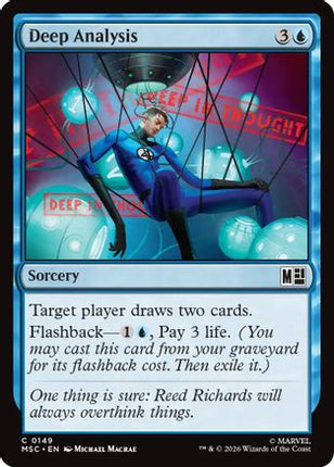 Deep Analysis (MSC-149) - Commander: Marvel Super Heroes