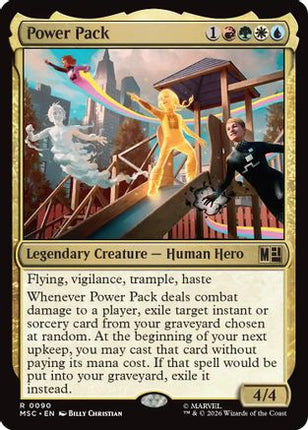 Power Pack (MSC-090) - Commander: Marvel Super Heroes