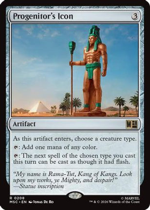 Progenitor's Icon (Surge Foil) (MSC-208) - Commander: Marvel Super Heroes Foil