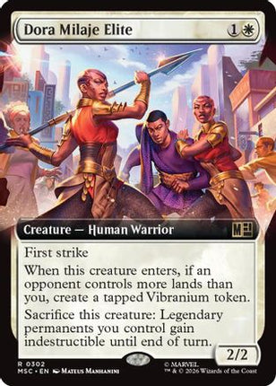 Dora Milaje Elite (Extended Art) (MSC-302) - Commander: Marvel Super Heroes