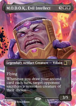 M.O.D.O.K., Evil Intellect (Borderless) (MSC-509) - Commander: Marvel Super Heroes