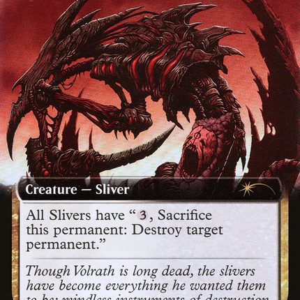 Necrotic Sliver (SLD-666) - Secret Lair Drop: (Extended Art) Foil
