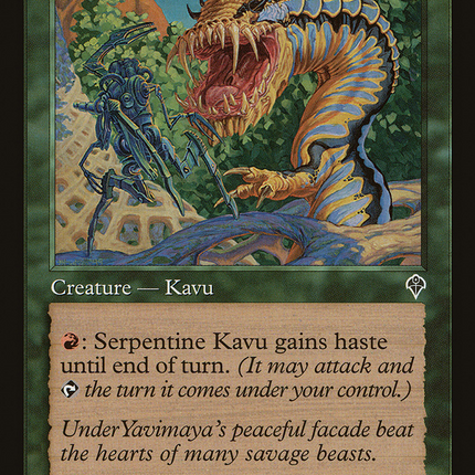 Serpentine Kavu (INV-211) - Invasion