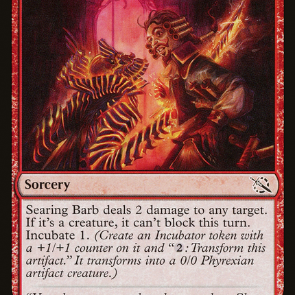 Searing Barb (MOM-163) - March of the Machine Foil