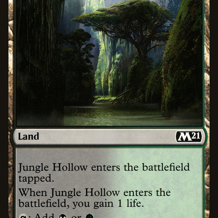 Jungle Hollow (M21-247) - Core Set 2021 Foil