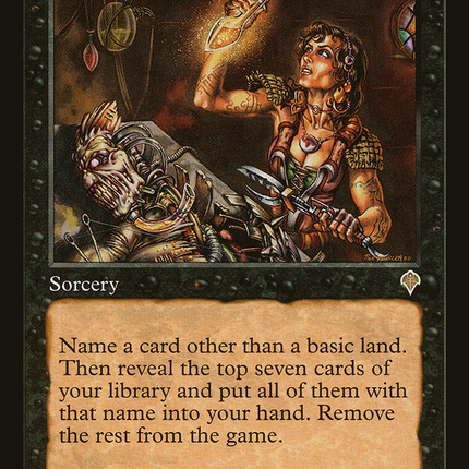 Desperate Research (INV-100) - Invasion Foil