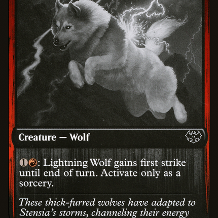 Lightning Wolf (DBL-435) - Innistrad: Double Feature Foil