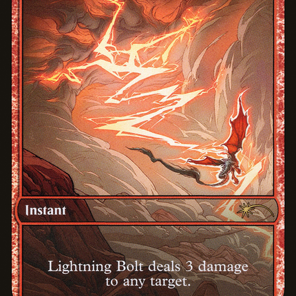 Lightning Bolt (SLD-085) - Secret Lair Drop Foil