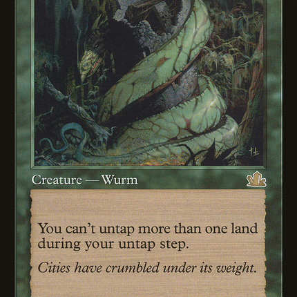 Mungha Wurm (PCY-119) - Prophecy Foil