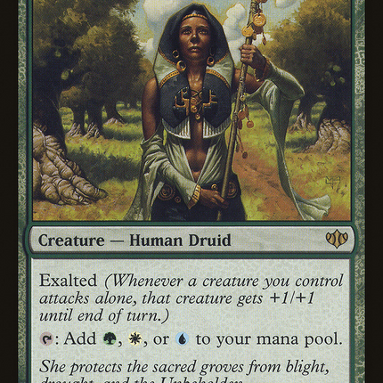 Noble Hierarch (CON-087) - Conflux Foil
