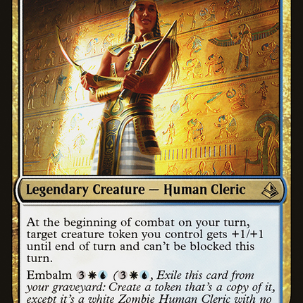 Temmet, Vizier of Naktamun (AKH-207) - Amonkhet Foil