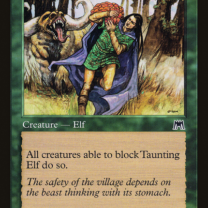 Taunting Elf (ONS-290) - Onslaught Foil