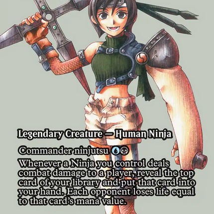 Yuriko, the Tiger's Shadow (FCA-060) - FINAL FANTASY: Through the Ages / Yuffie Kisaragi (Borderless)