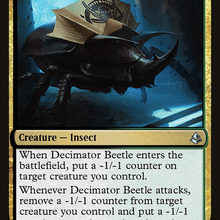 Decimator Beetle (AKH-197) - Amonkhet