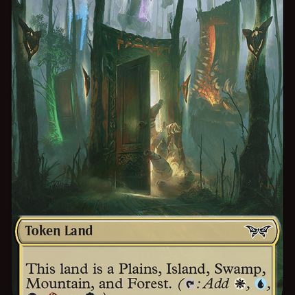 Everywhere Token (DSK-016) - Duskmourn: House of Horror Tokens