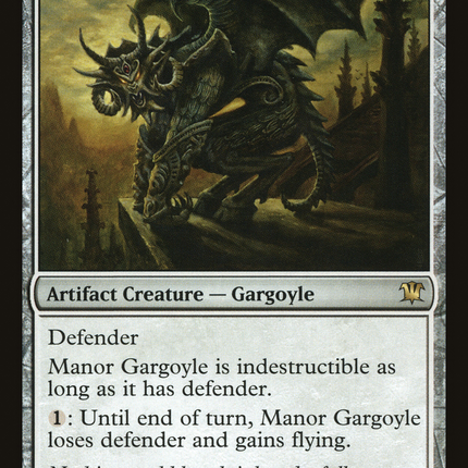 Manor Gargoyle (ISD-228) - Innistrad