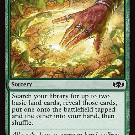 Cultivate (TDC-253) - Commander: Tarkir: Dragonstorm