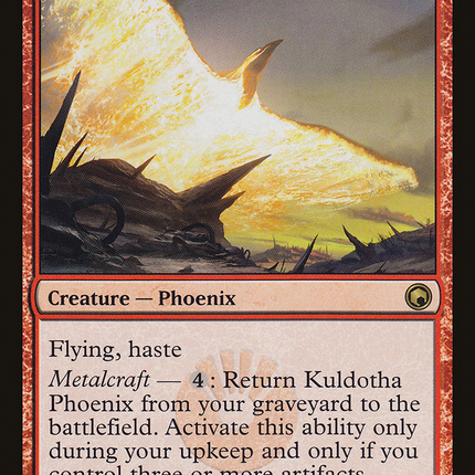 Kuldotha Phoenix (SOM-095) - Scars of Mirrodin Foil
