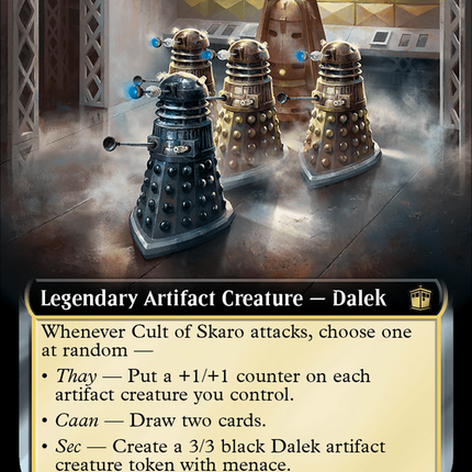 Cult of Skaro (WHO-404) - Doctor Who: (Extended Art) Foil
