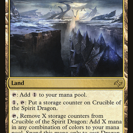 Crucible of the Spirit Dragon (FRF-167) - Fate Reforged Foil
