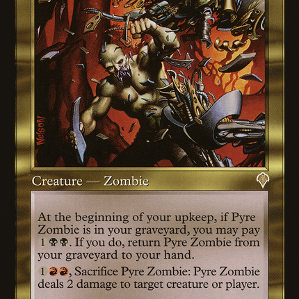 Pyre Zombie (INV-261) - Invasion Foil
