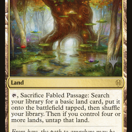 Fabled Passage (PPELD-244) - Throne of Eldraine Promos Foil