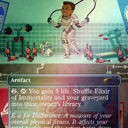 Elixir of Immortality (SLD-1634) - Secret Lair Drop (Borderless) Foil