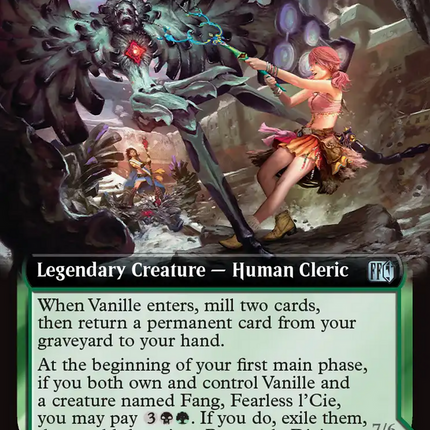 Vanille, Cheerful l'Cie (FIN-475) - FINAL FANTASY: (Extended Art) Foil
