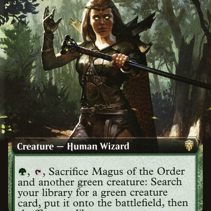 Magus of the Order (CMR-682) - Commander Legends: (Extended Art) Foil