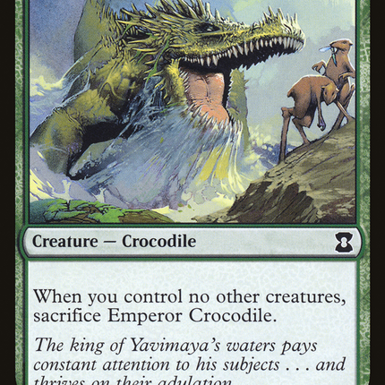 Emperor Crocodile (EMA-165) - Eternal Masters Foil