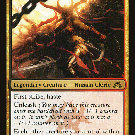 Exava, Rakdos Blood Witch (DGM-069) - Dragon's Maze Foil