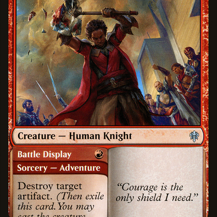 Embereth Shieldbreaker // Battle Display (ELD-122) - Throne of Eldraine Foil