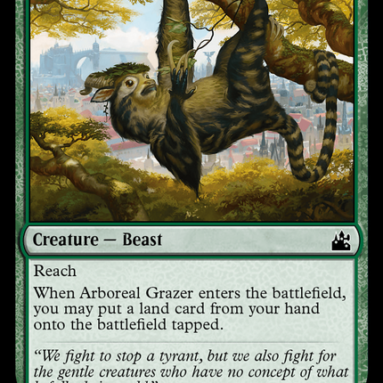 Arboreal Grazer (RVR-131) - Ravnica Remastered