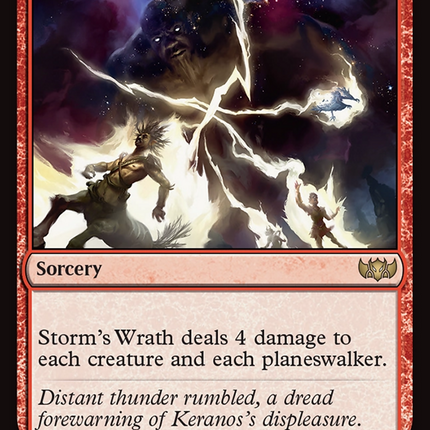 Storm's Wrath (TDC-236) - Commander: Tarkir: Dragonstorm