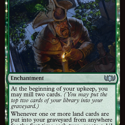 Crawling Sensation (TDC-252) - Commander: Tarkir: Dragonstorm: (enchantment)