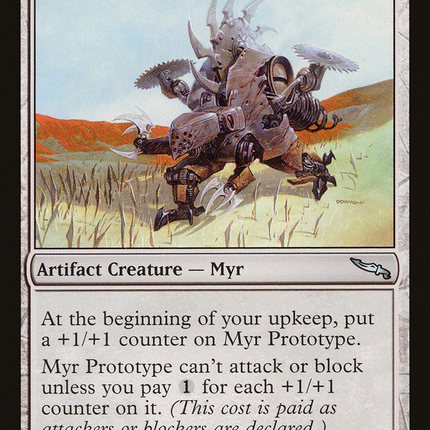 Myr Prototype (MRD-214) - Mirrodin Foil