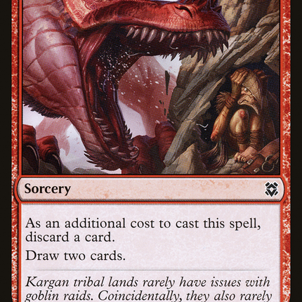 Tormenting Voice (ZNR-172) - Zendikar Rising Foil