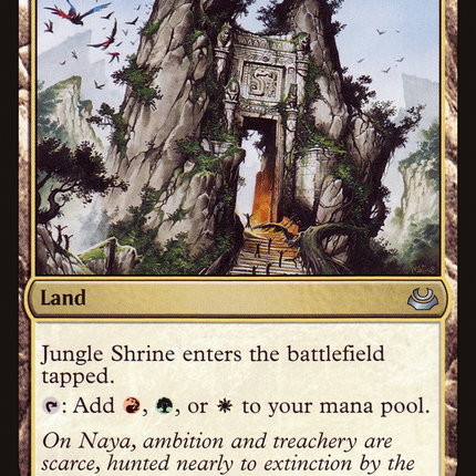 Jungle Shrine (MM3-238) - Modern Masters 2017 Foil
