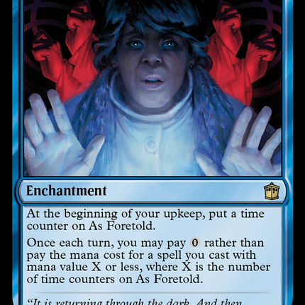 As Foretold (WHO-214) - Doctor Who Foil