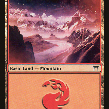 Mountain (CHK-301) - Champions of Kamigawa Foil