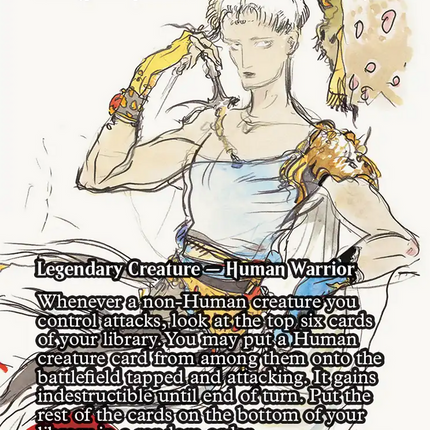 Winota, Joiner of Forces (FCA-019) - FINAL FANTASY: Through the Ages / Bartz Klauser (Borderless)