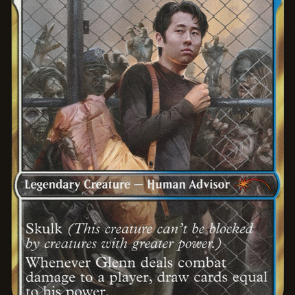 Gregor, Shrewd Magistrate (SLD-145) - Secret Lair Drop / Glenn, the Voice of Calm Foil