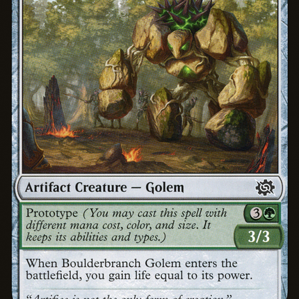 Boulderbranch Golem (BRO-197) - The Brothers' War