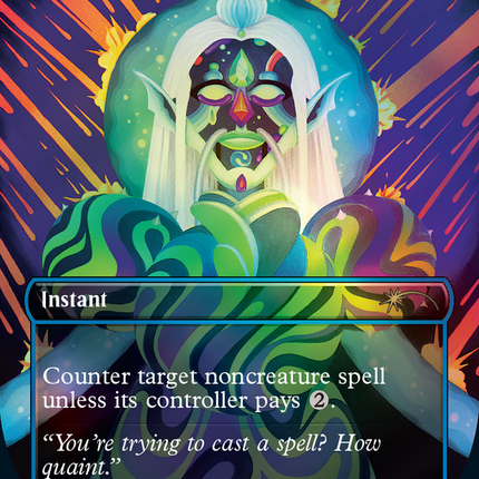 Spell Pierce (SLP-018) - Secret Lair Showdown (Borderless) Foil