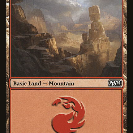Mountain (M14-242) - Magic 2014 Foil