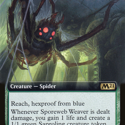 Sporeweb Weaver (M21-378) - Core Set 2021: (Extended Art) Foil