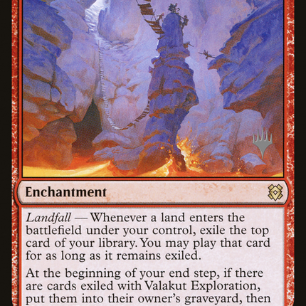Valakut Exploration (PPZNR-175P) - Zendikar Rising Promos