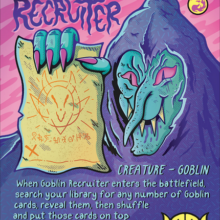 Goblin Recruiter (SLD-1313) - Secret Lair Drop (Borderless)